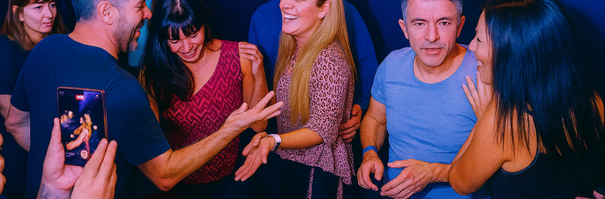 mantra club cena show cumpleaños